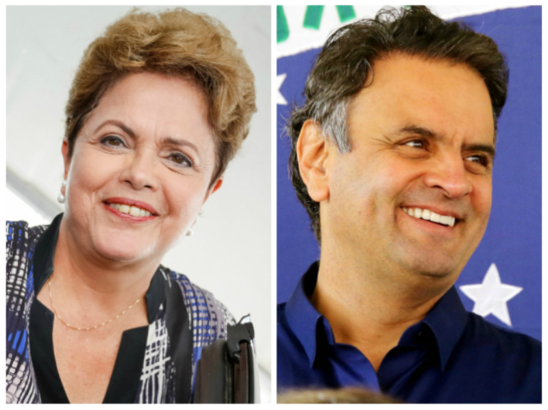 Dilma e Aécio decidem presidência 
