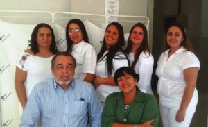 Equipe do Ambulatório de Lesões do Hospital Dr. Raimundo Gobira 