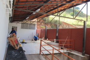 Área externa da UBR do Bairro Palmeiras 
