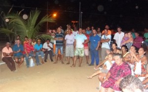 Moradores do bairro São Pedro