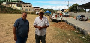 Northon Neiva foi em busca da benfeitoria em favor da reivindicação dos moradores e esportistas do bairro Castro Pires