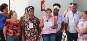 Ao longo do evento foram promovidas rodas de conversas, oficinas e ato público nas ruas de Araçuaí 